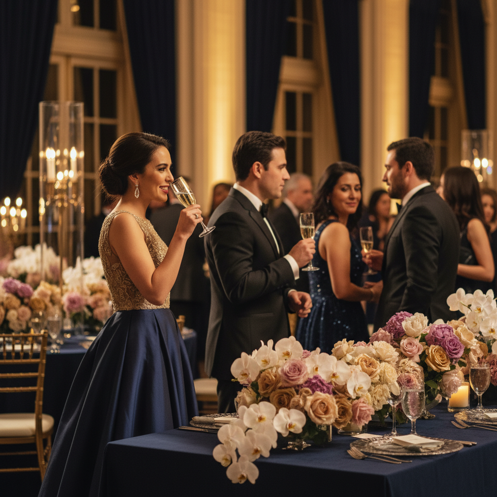 Recepción de gala en Bogotá